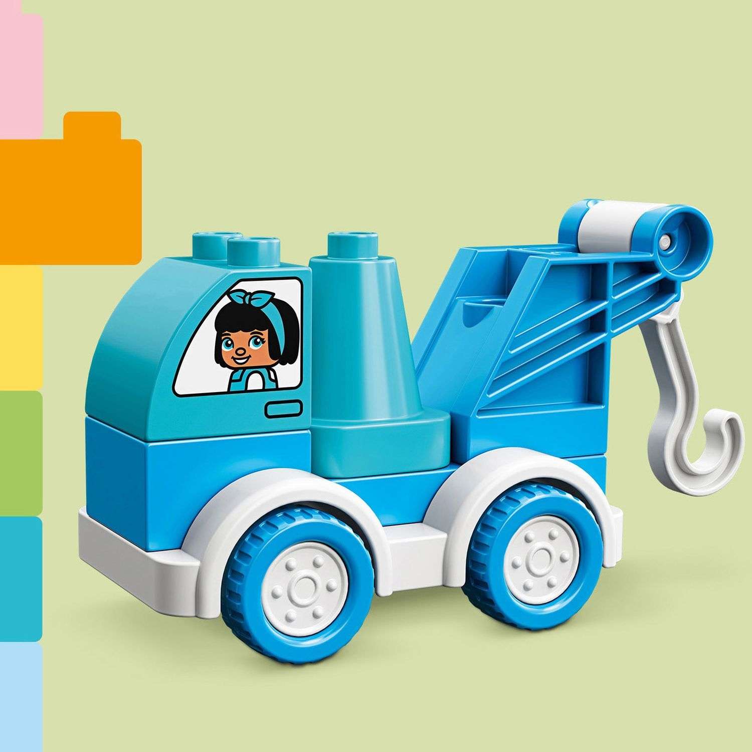 Конструктор LEGO DUPLO Буксировщик блочный - фото 5