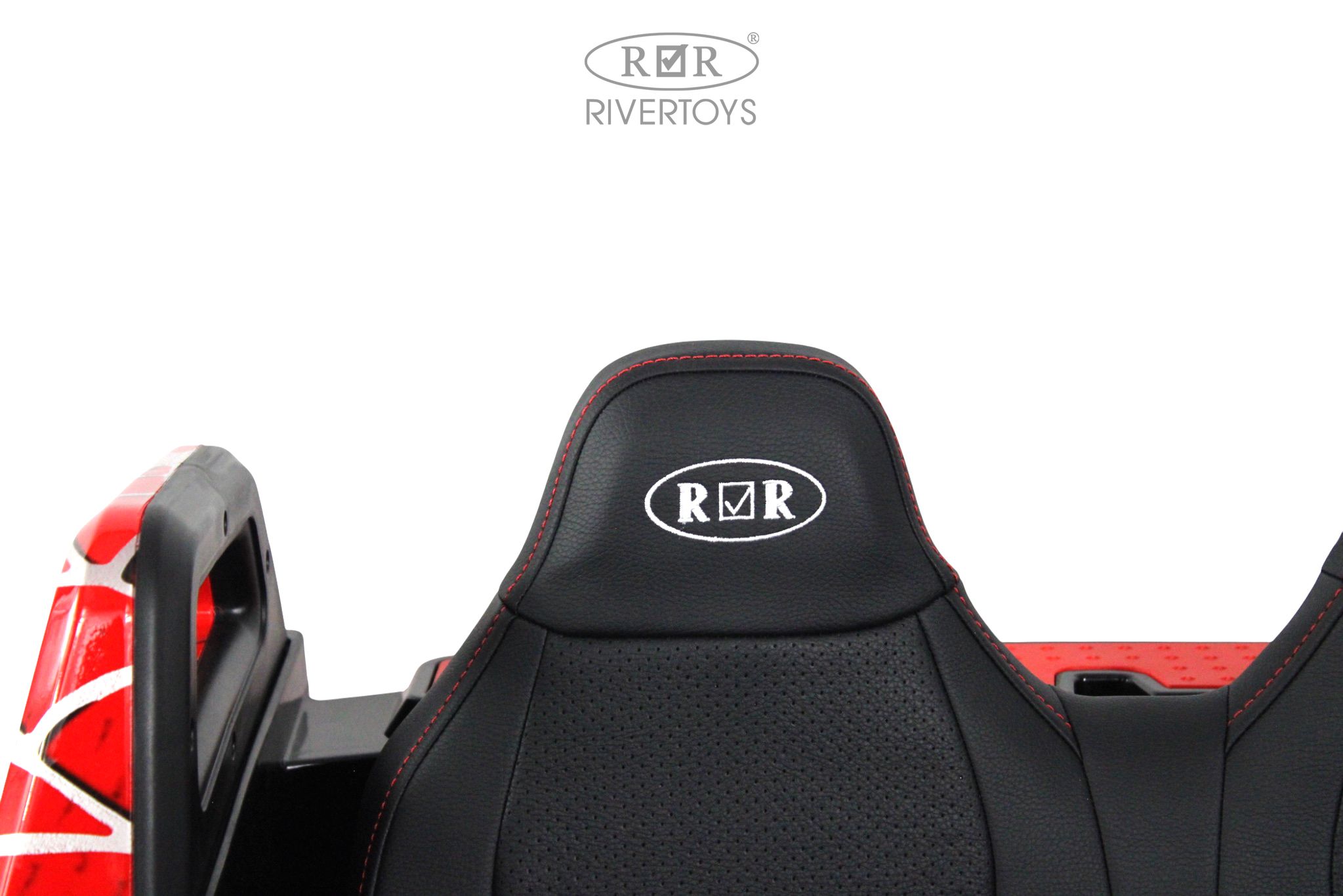 Электромобиль RIVERTOYS A707AA-LUX-NEW-RED-SPIDER С пультом ДУ - фото 25