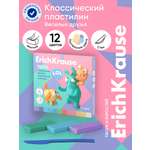 Пластилин ErichKrause Пастель 12 цв.