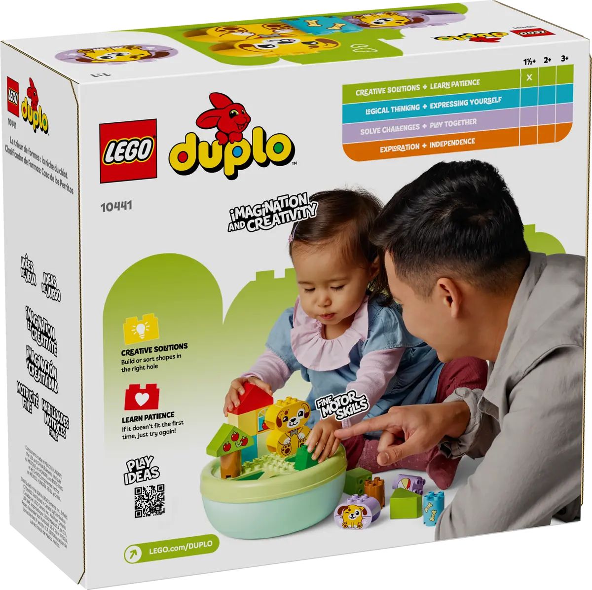 Конструктор LEGO DUPLO Сортер: домик для щенков 17 дет. - фото 6