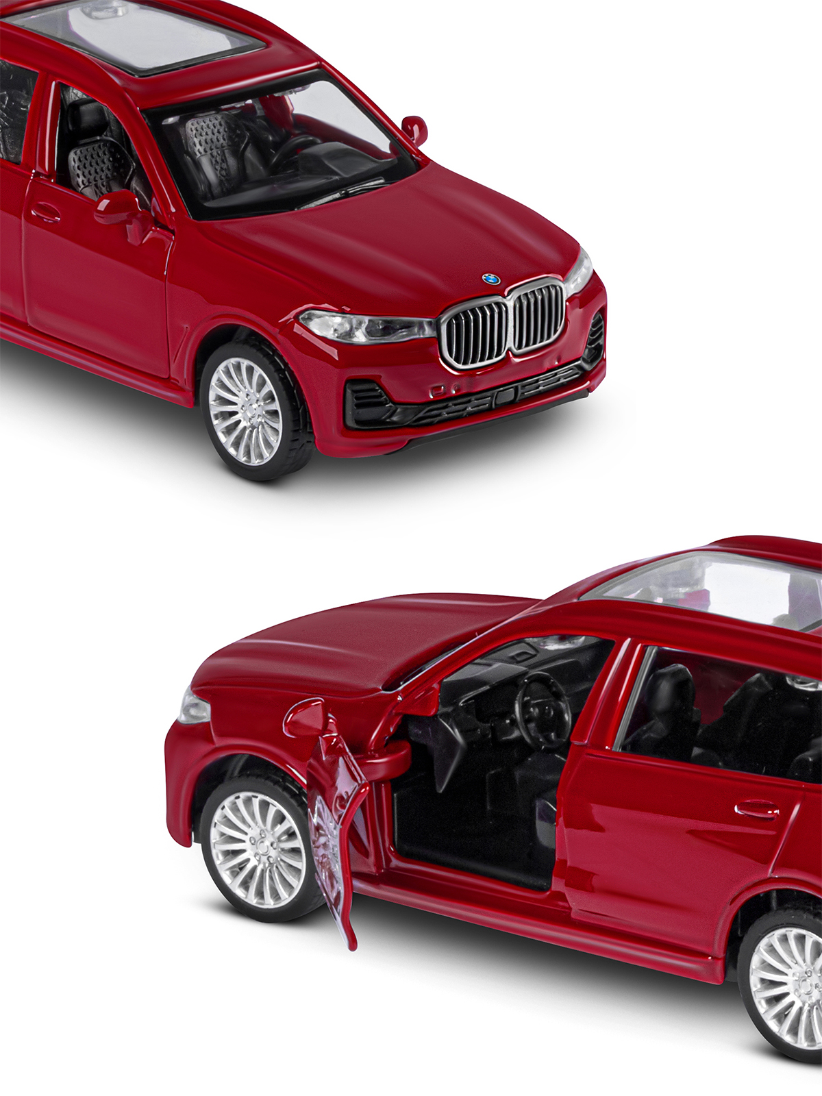 Внедорожник АВТОпанорама BMW X7 1:44 JB1251258 - фото 8