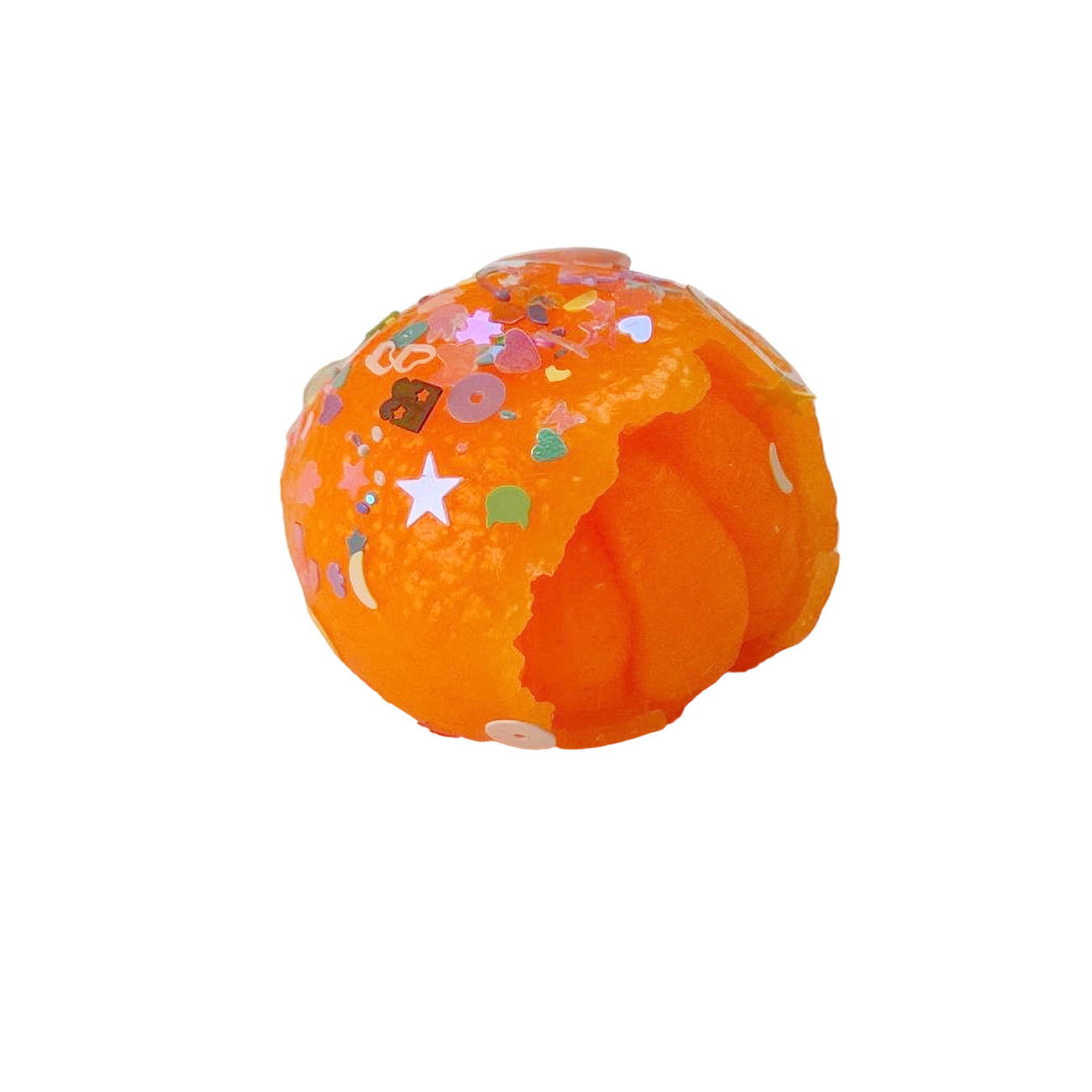 Игрушка-антистресс Ball Masquerade сквиш Мандаринка - фото 1