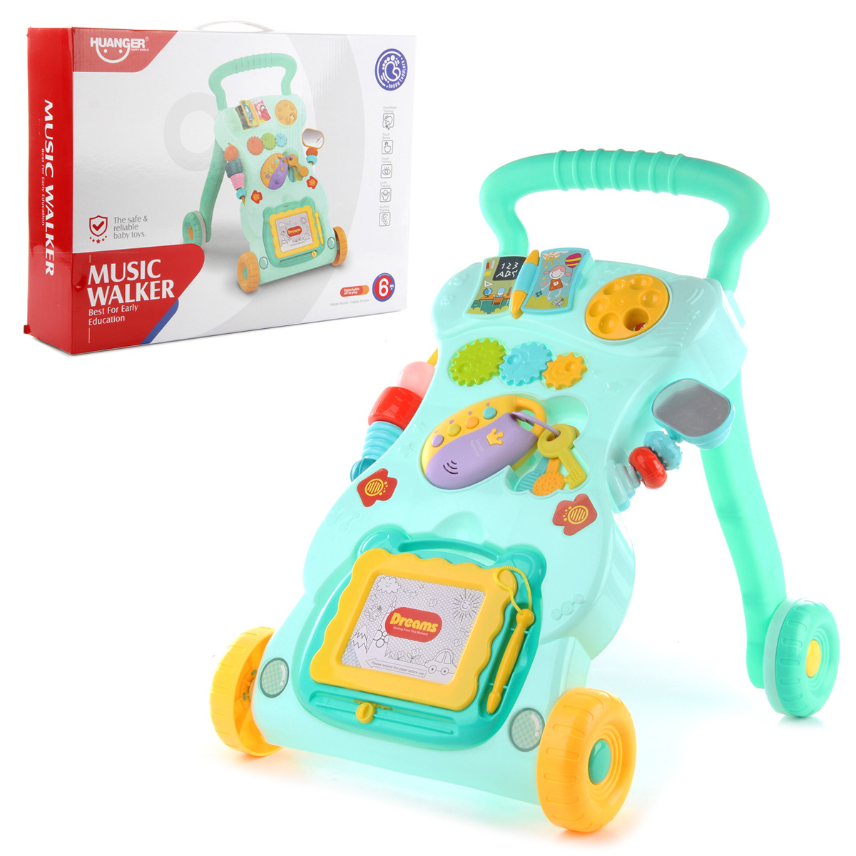 Ходунки Veld Co зеленый - фото 2