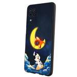 Силиконовый чехол Mcover для смартфона Samsung A12 Союзмультфильм Лунные качели
