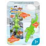 Игрушка-антистресс Bondibon лизун Крокодил Липучка