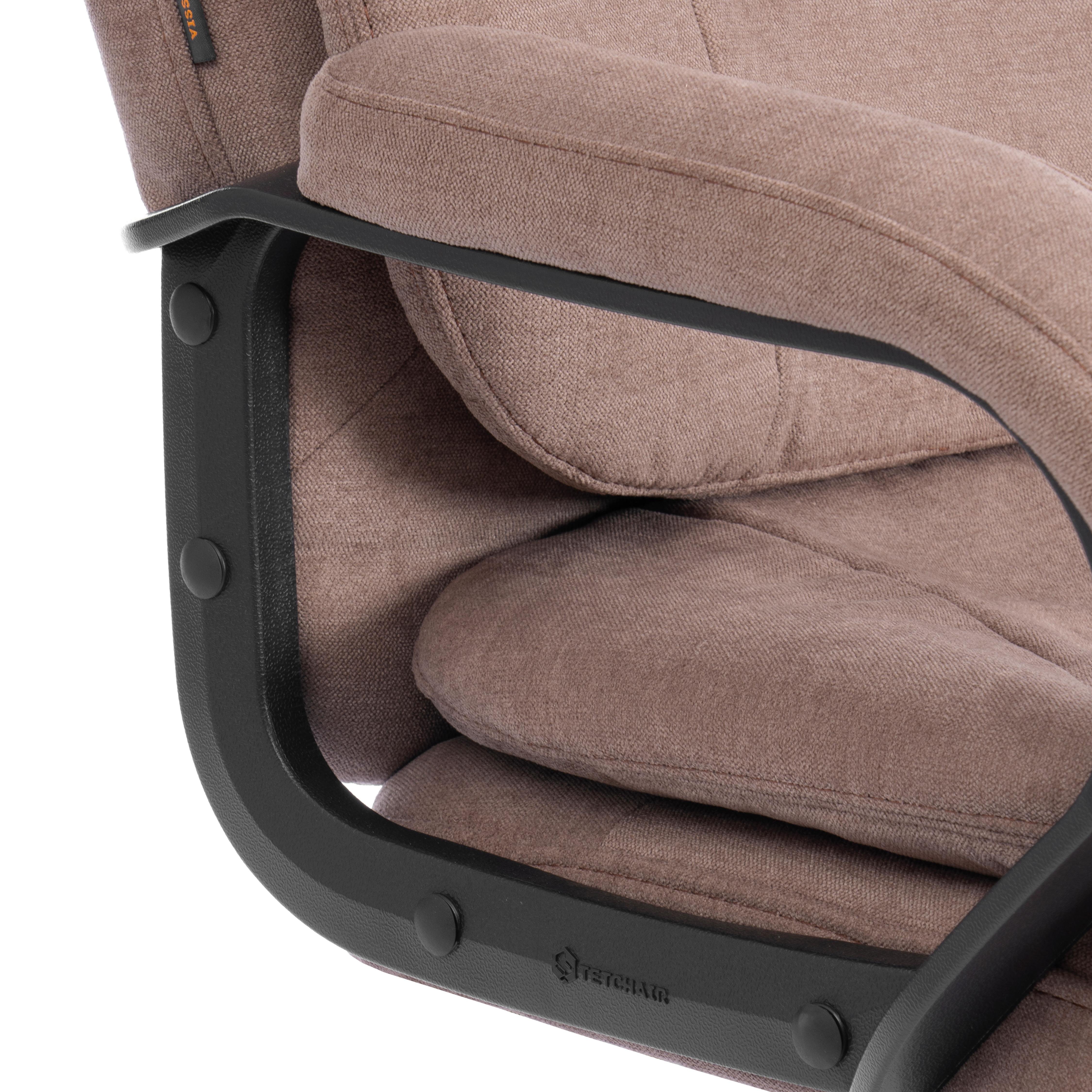 Компьютерное кресло TETCHAIR Комфорт Люкс светло-коричневый - фото 9