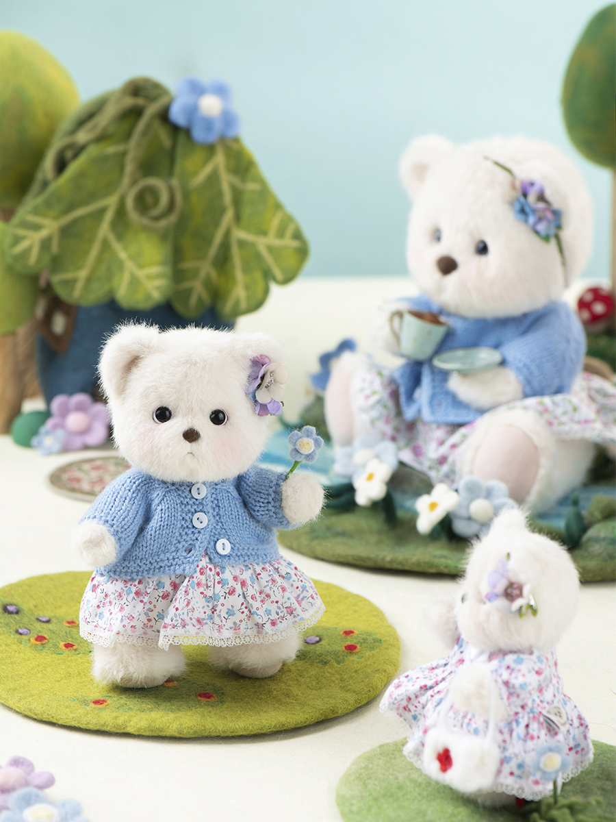 Мягкая игрушка TeddyTales Медведь Незабудка - фото 13
