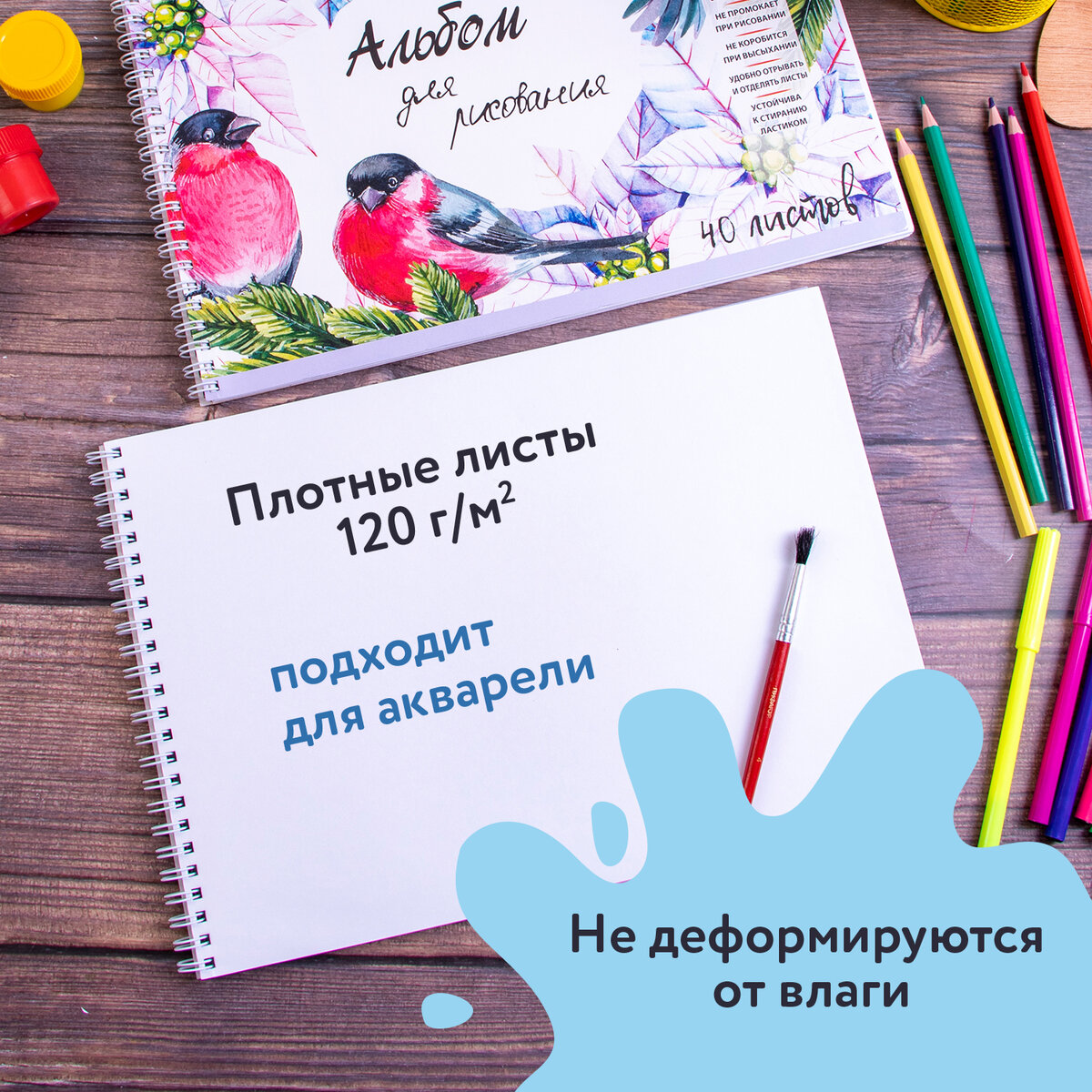 Альбом Brauberg А4 40 лист. 2 шт. - фото 7