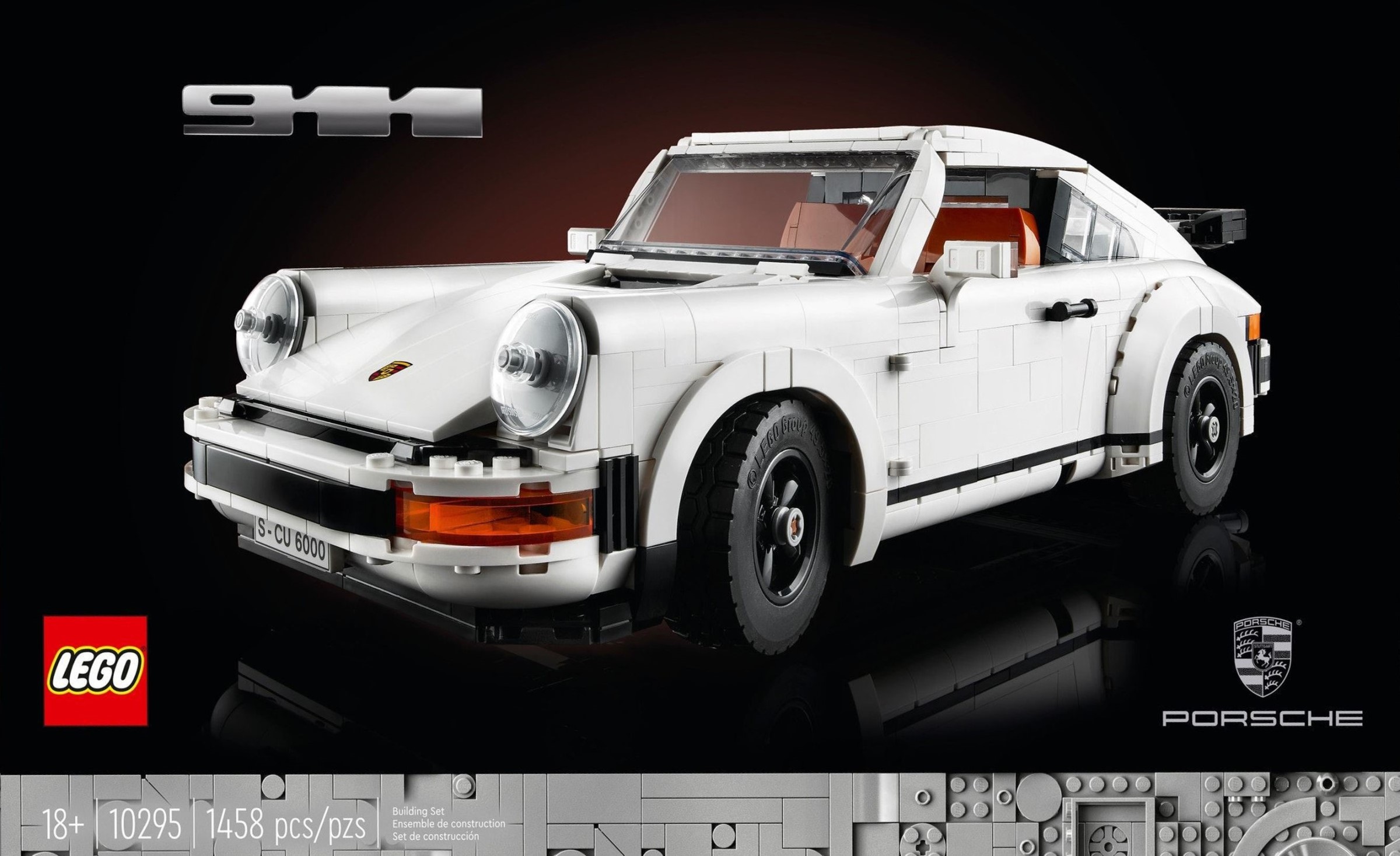 Изображение товара Конструктор LEGO Icons Porsche 911 10295 набор для сборки коллекционной модели автомобиля