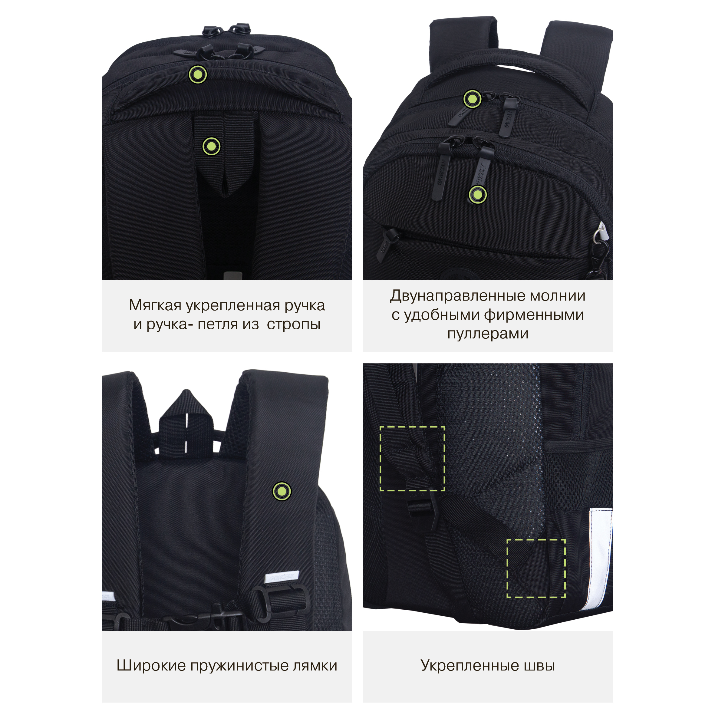 Рюкзак Grizzly для мальчика - фото 11