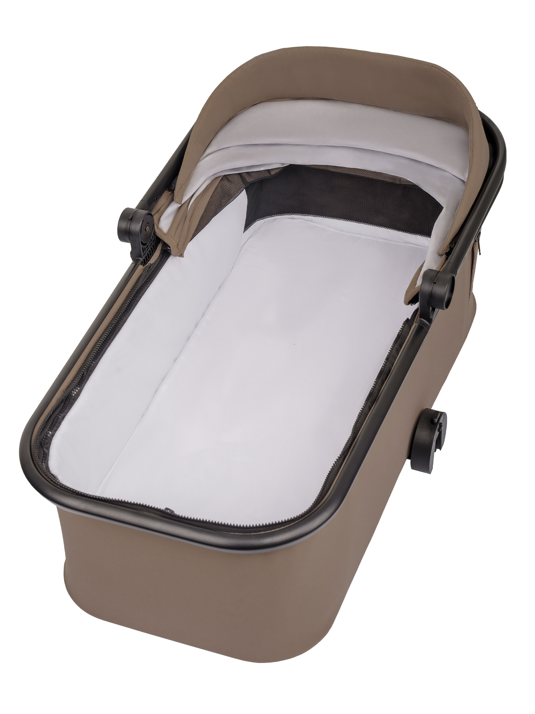 Коляска 3в1 Indigo Solar темно-бежевый - фото 6