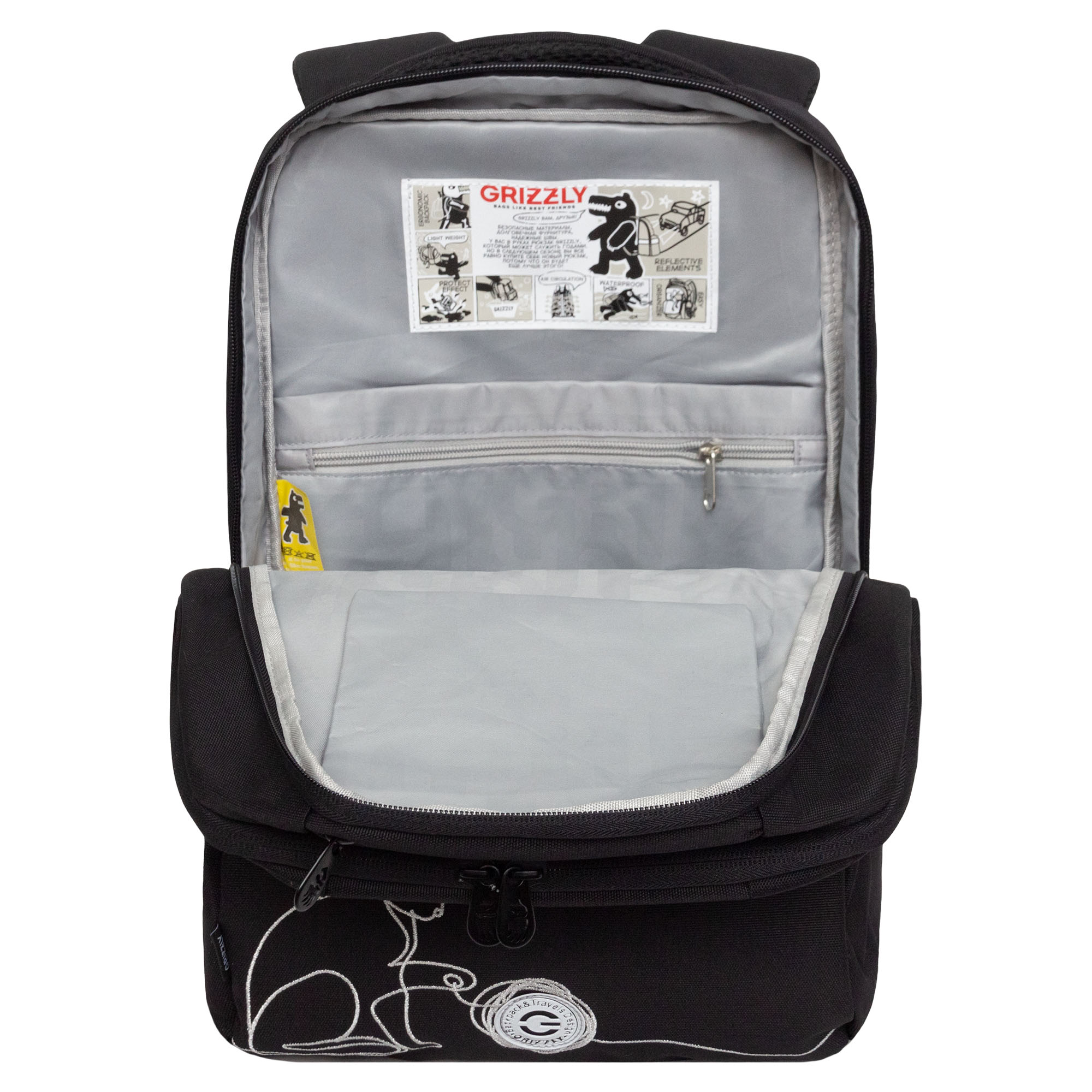 Рюкзак Grizzly для девочки - фото 4