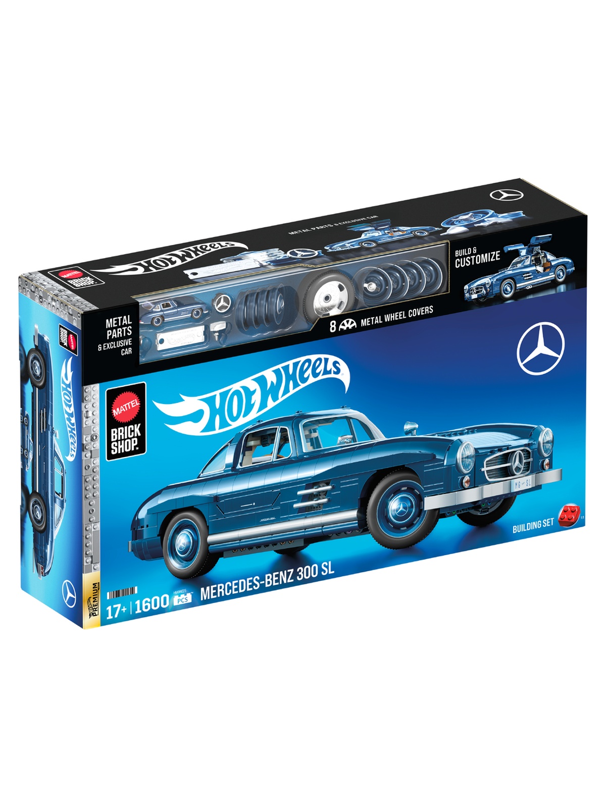 Конструктор Brick Shop Mercedes-Benz 300SL - фото 10