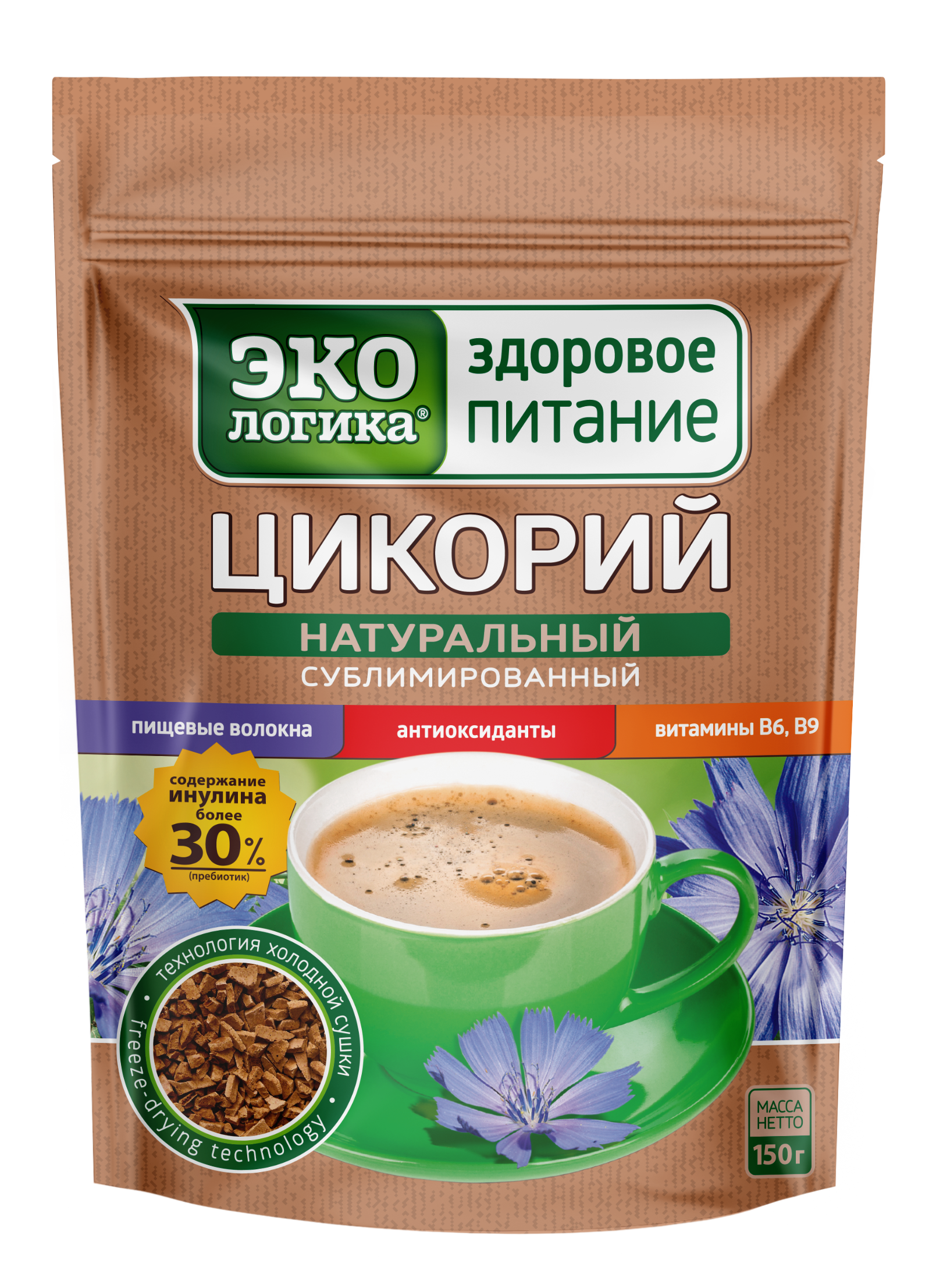 Цикорий ЭКОлогика Экологика «Классический» 150гр - фото 1
