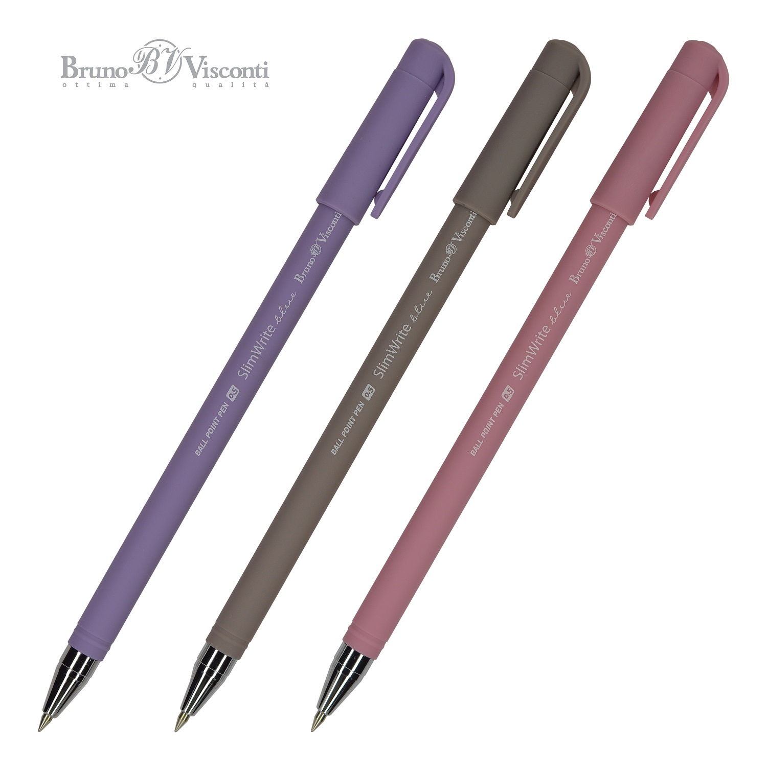 Ручка шариковая Bruno Visconti 5 шт. - фото 4