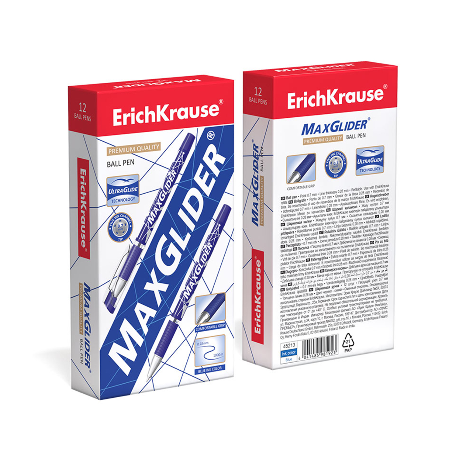 Ручка шариковая ErichKrause 12 шт. - фото 2