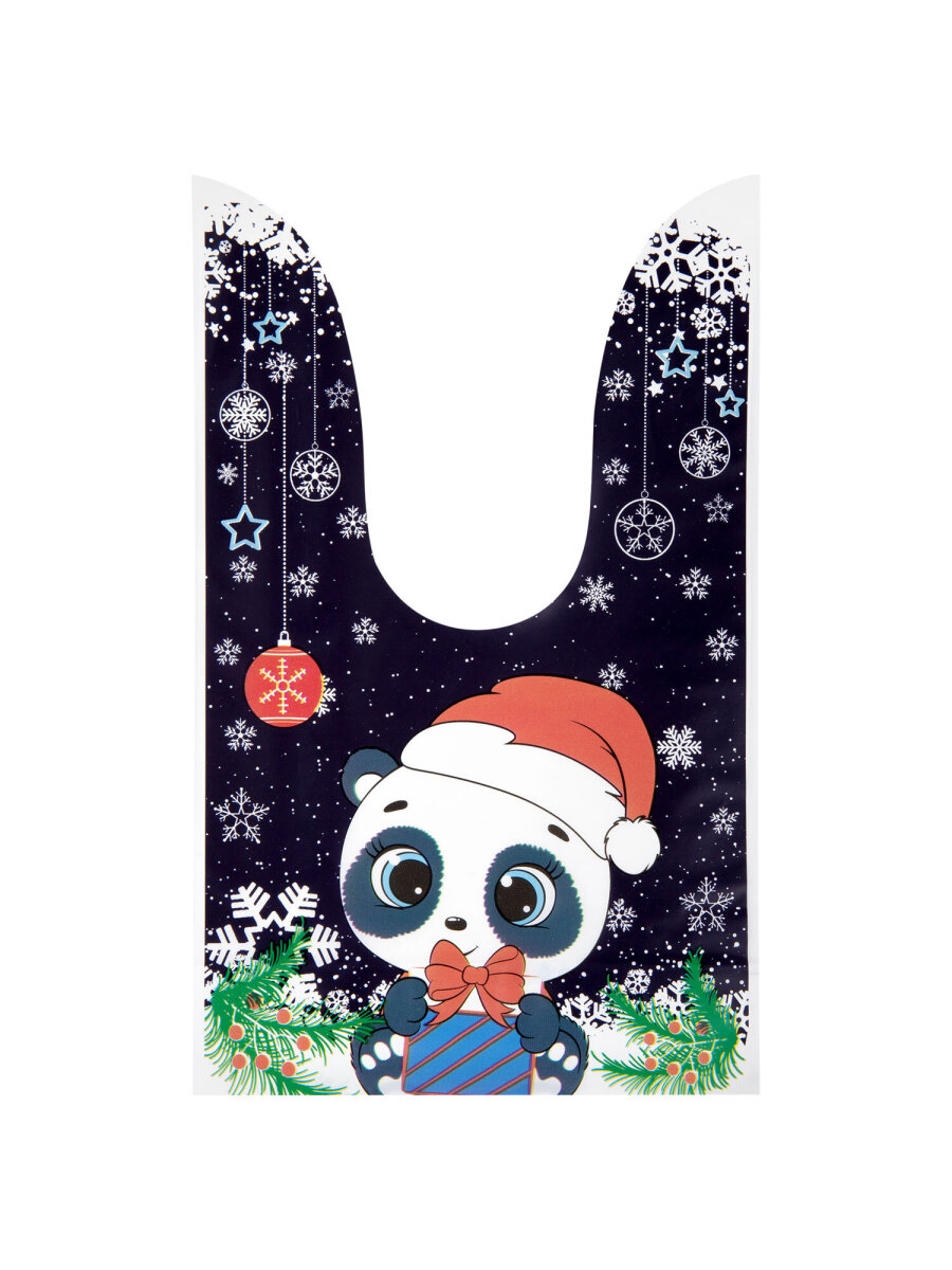 Пакет подарочный новогодний Золотая сказка пакетики для подарков и сладостей с зажимами набор 35 штук - фото 10