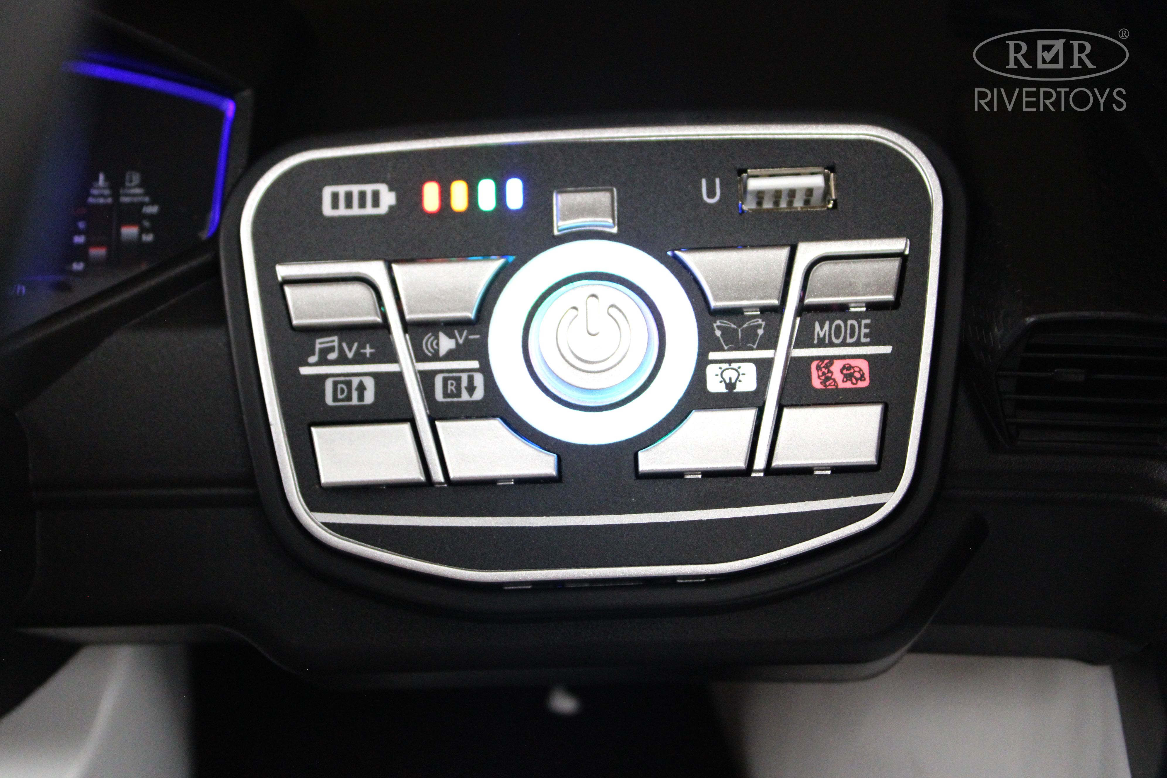 Электромобиль RIVERTOYS Lamborghini E888EE-WHITE С пультом ДУ - фото 21
