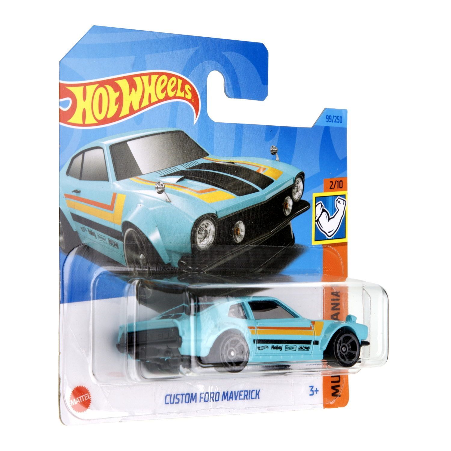 Автомобиль Hot Wheels Ford Custom ford maverick 1:64 62964 - фото 6