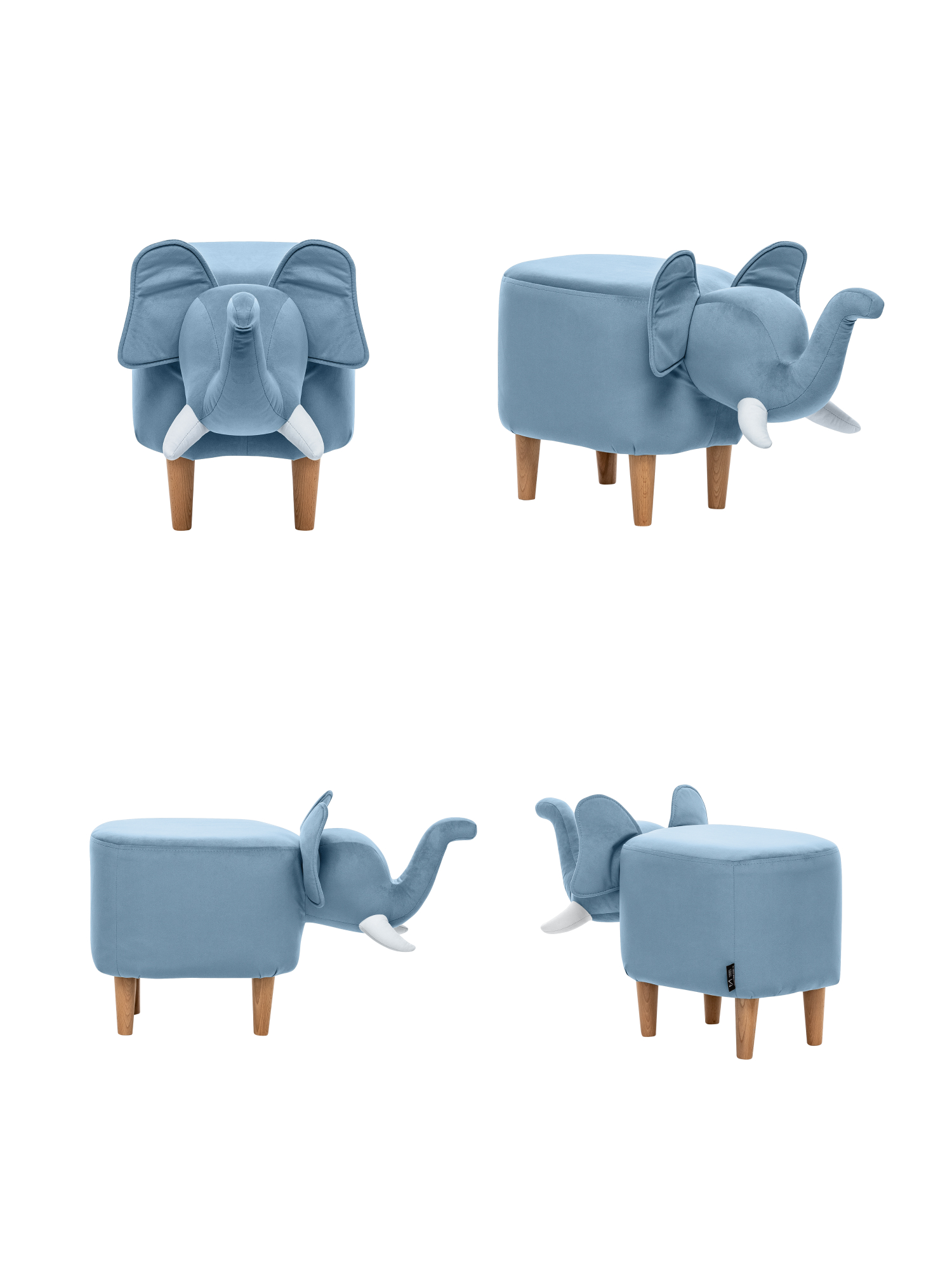 Пуфик Leset Пуф синий - фото 4