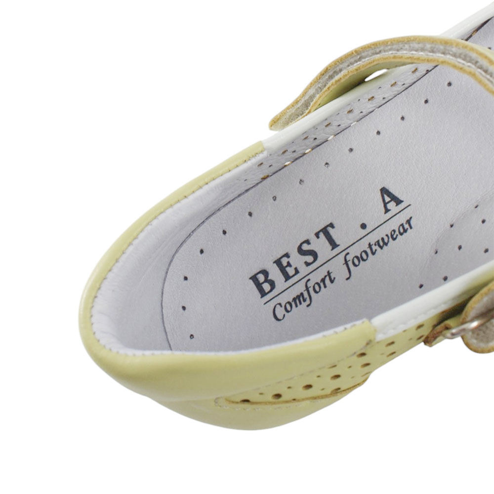 Туфли BEST.A 003/2-СВ BEST.A Туфли для девочки,лимонный - фото 4