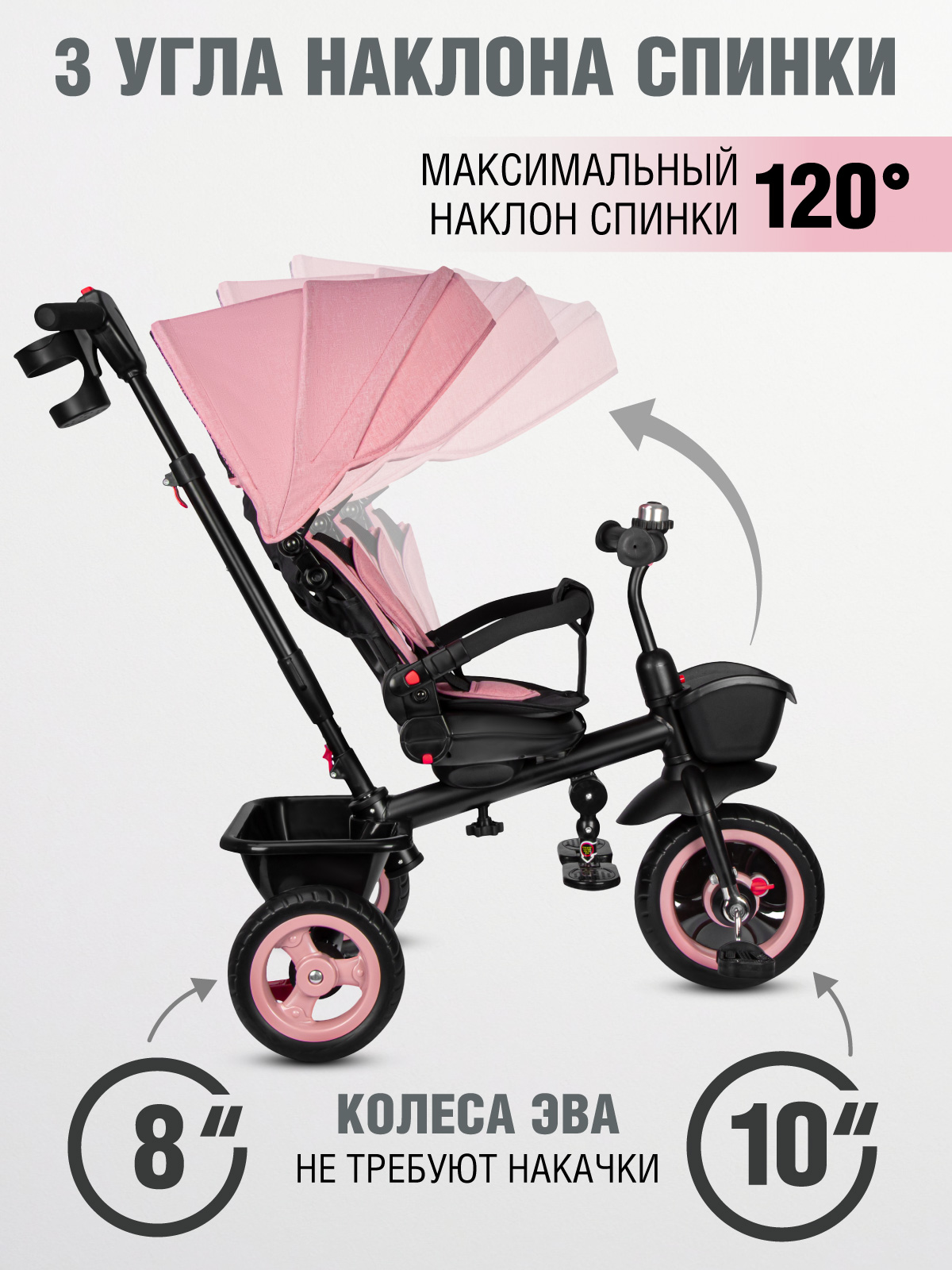 Трехколесный велосипед CITYRIDE - фото 3