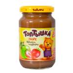 Пюре Топтышка Яблоко-клубника с 6 мес 190 г