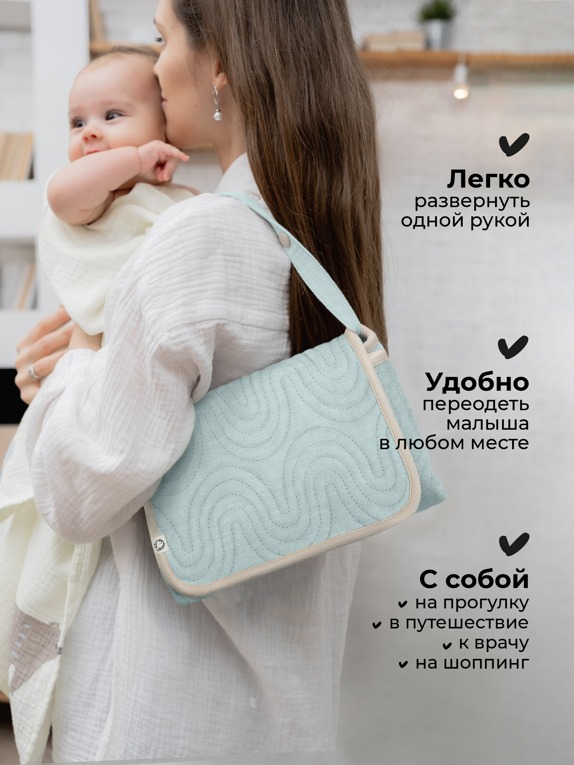 Сумка BUBA KIDS голубой - фото 3