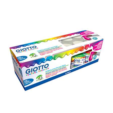 Краски гуашь GIOTTO 12 цв.