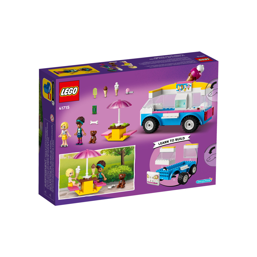 Конструктор LEGO Friends Фургон с мороженым 41715 185 дет. - фото 5
