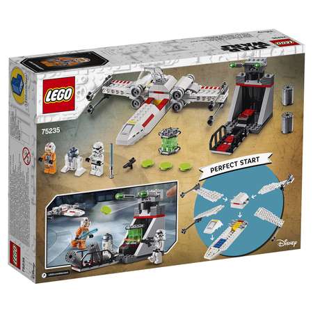 Конструктор LEGO Star Wars Звёздный истребитель типа Х блочный