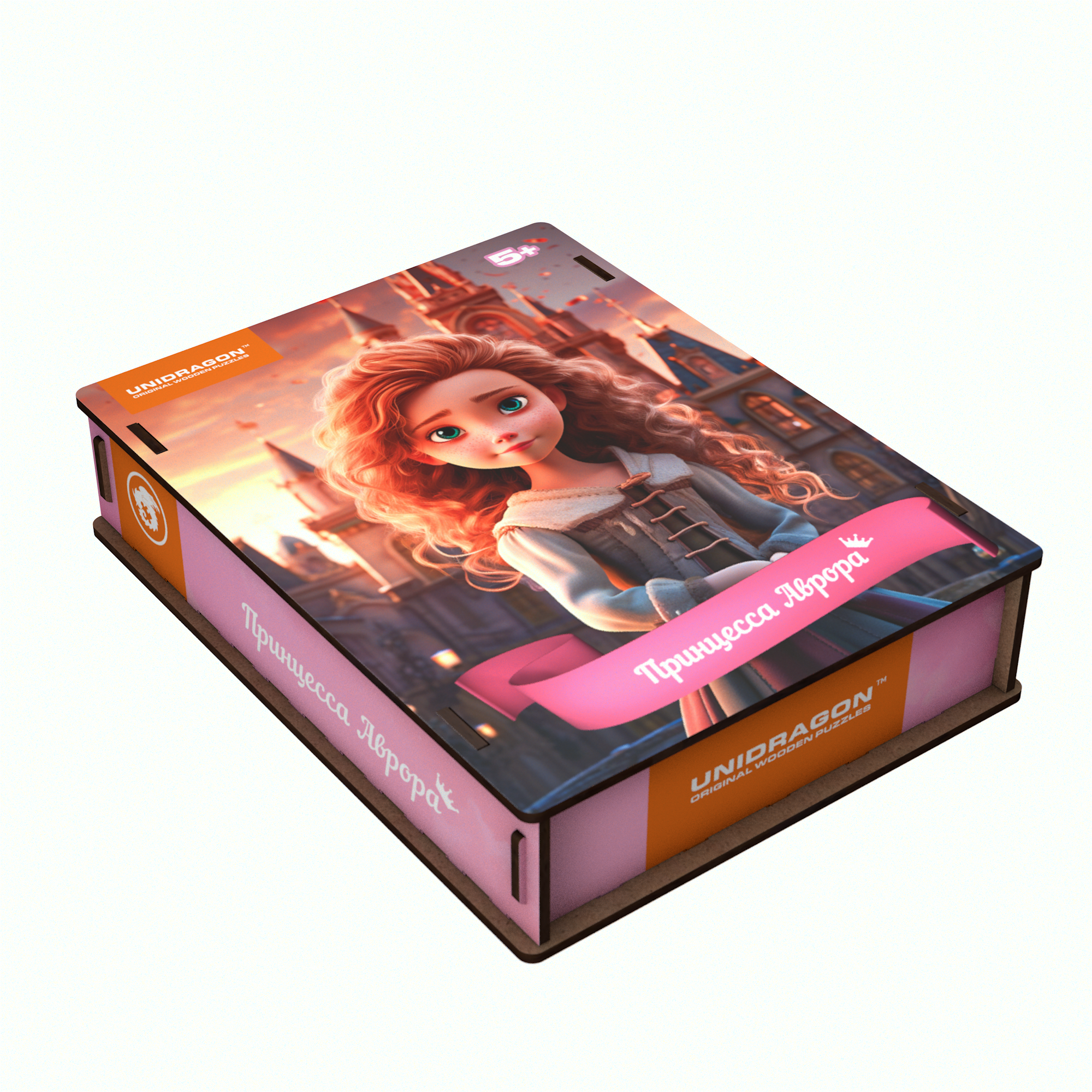 Пазл UNIDRAGON деревянный - фото 2