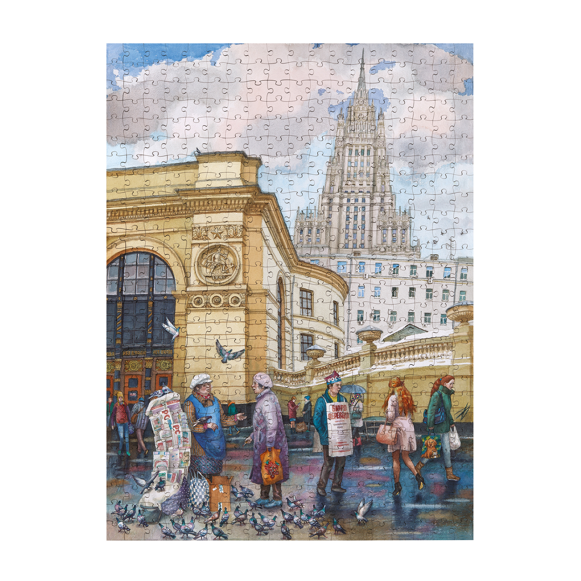 Пазл Collaba puzzle деревянный - фото 11