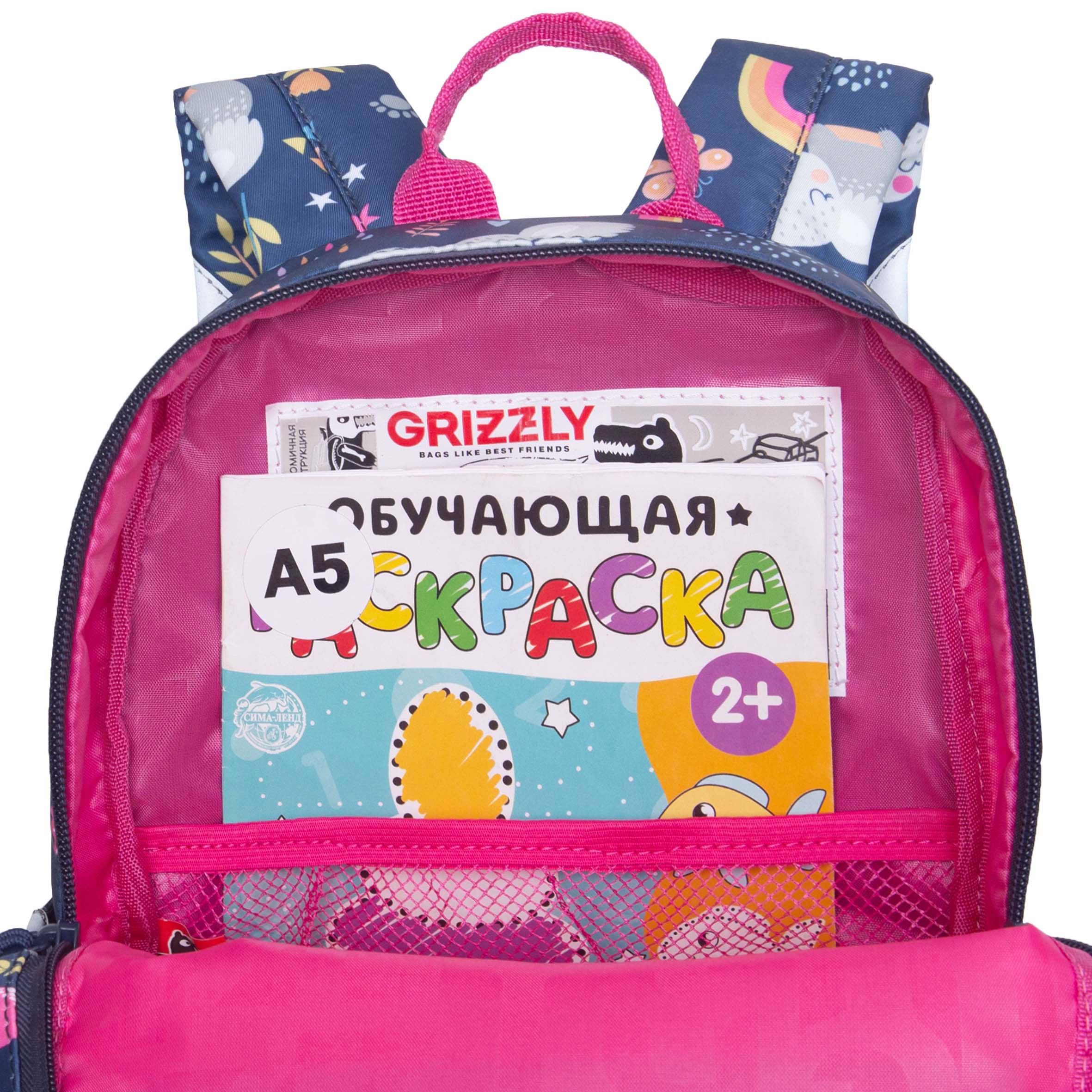 Рюкзак дошкольный Grizzly Паны - фото 6