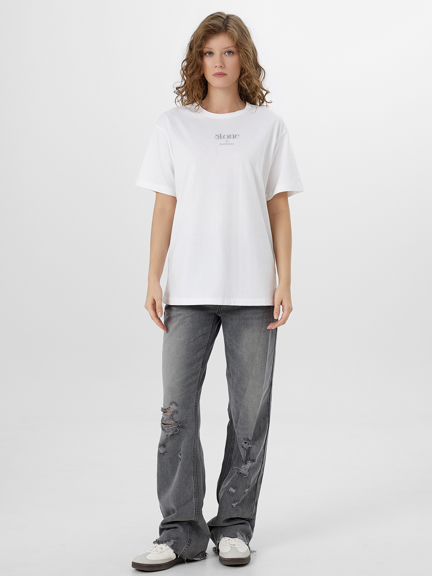 Футболка Mark Formelle (Марк Формэль) 112934/белый +печать6 - фото 3