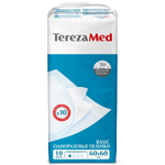 Пеленки одноразовые впитывающие TerezaMed Basic 60*60см 10шт
