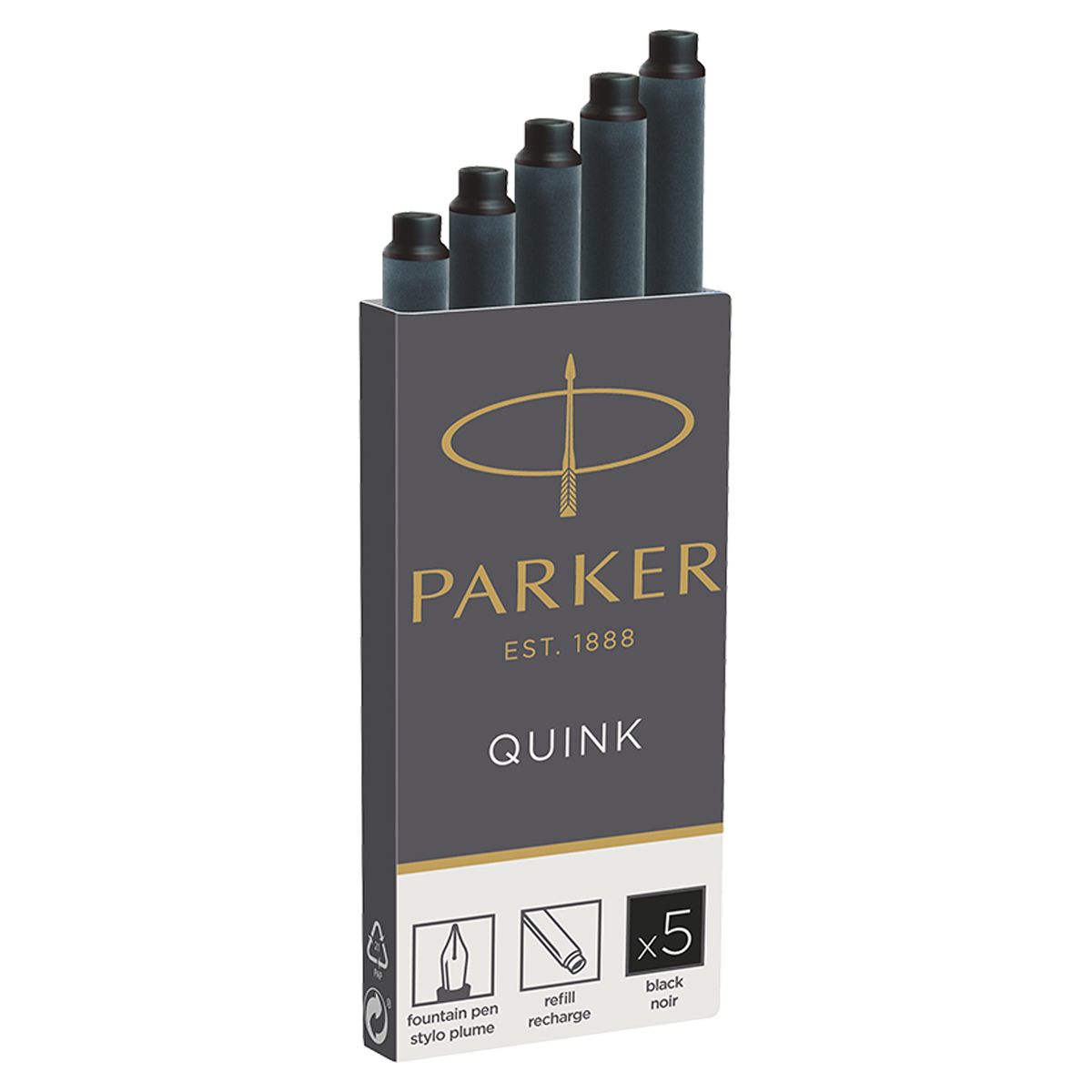 Ручка перьевая PARKER 5 шт. - фото 1