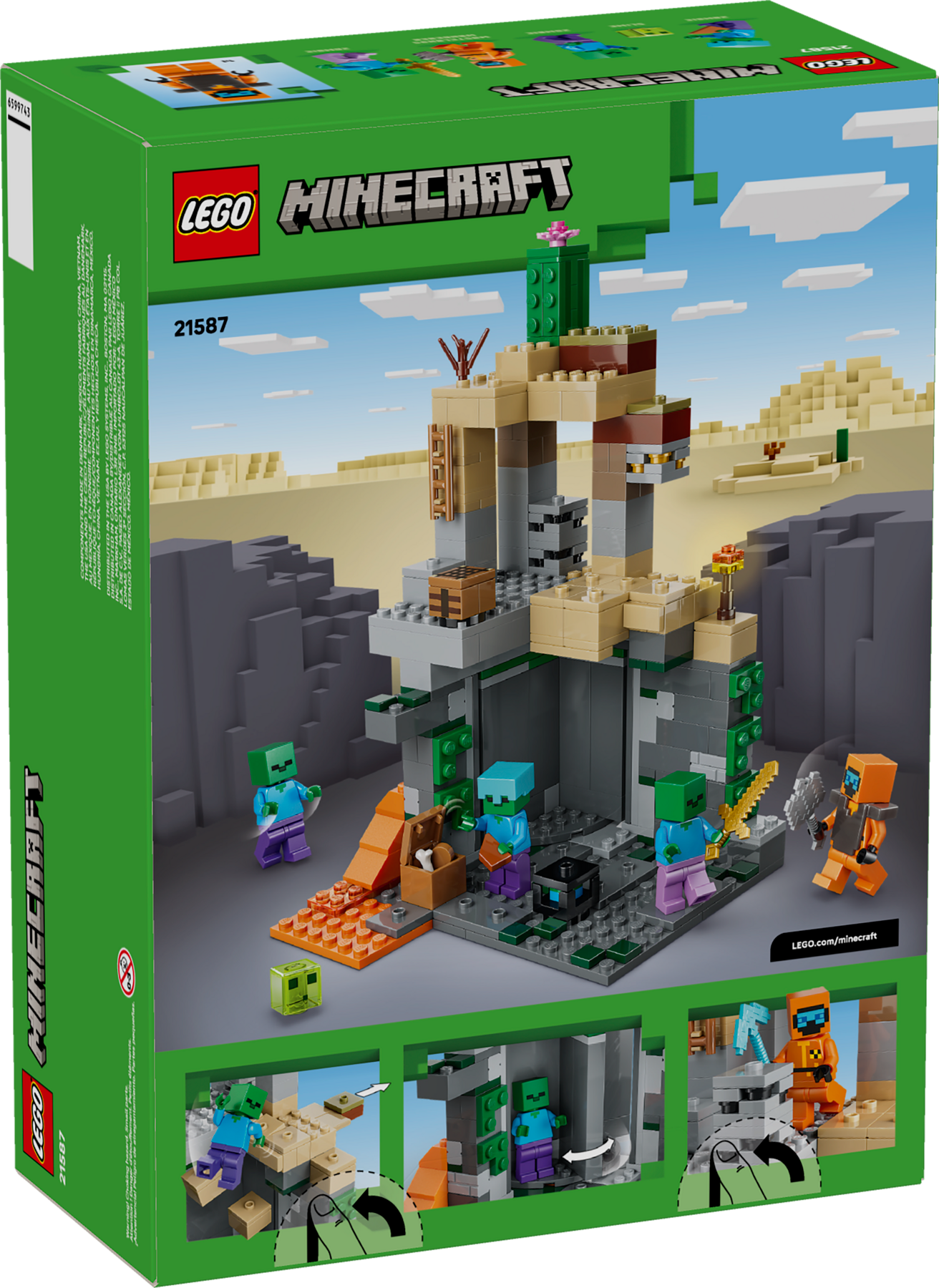 Конструктор LEGO Minecraft 21587 284 дет. - фото 6