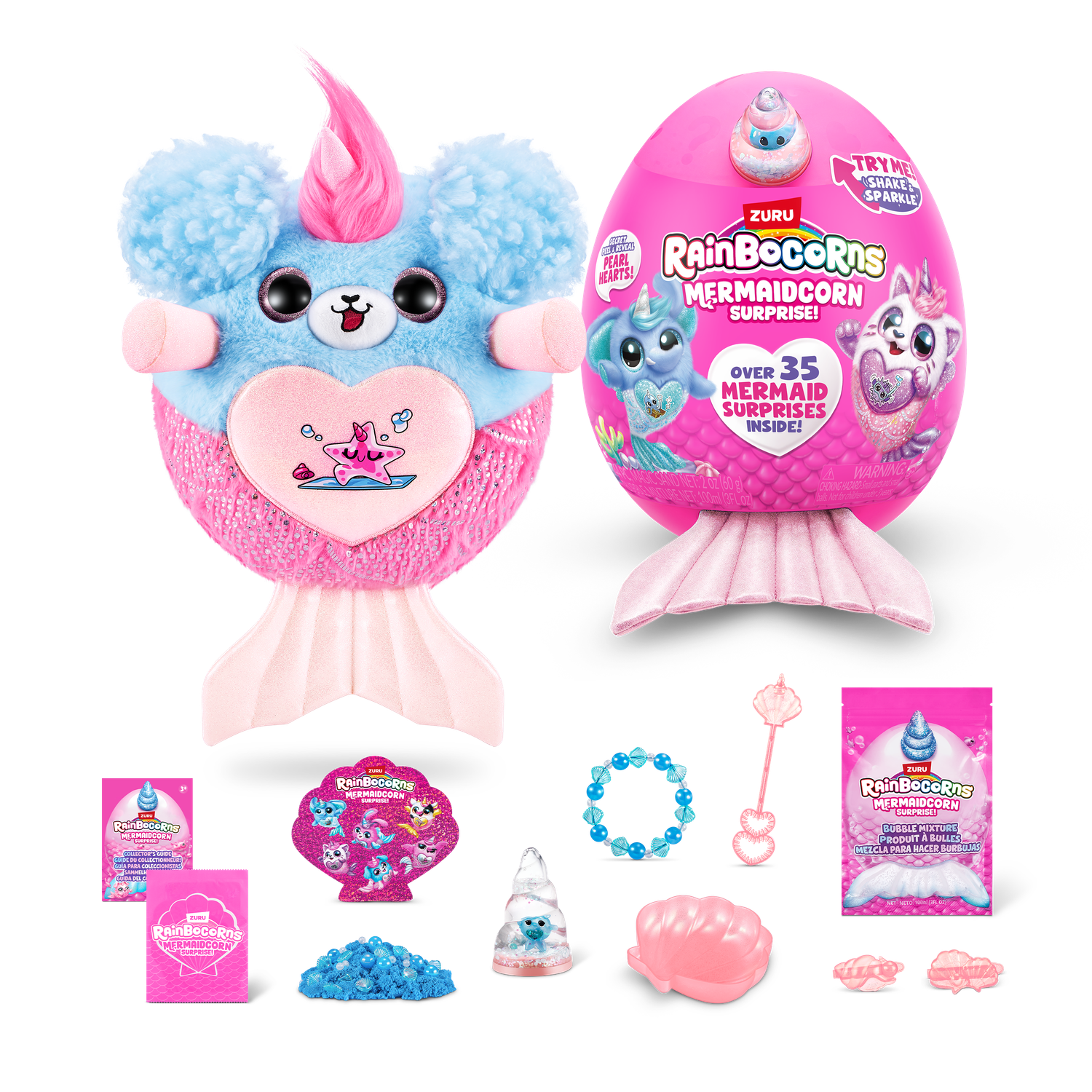 Фигурка Zuru Rainbocorns Mermaidcorn - фото 12