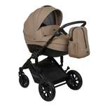 Коляска 3в1 Indigo Coin темно-бежевый