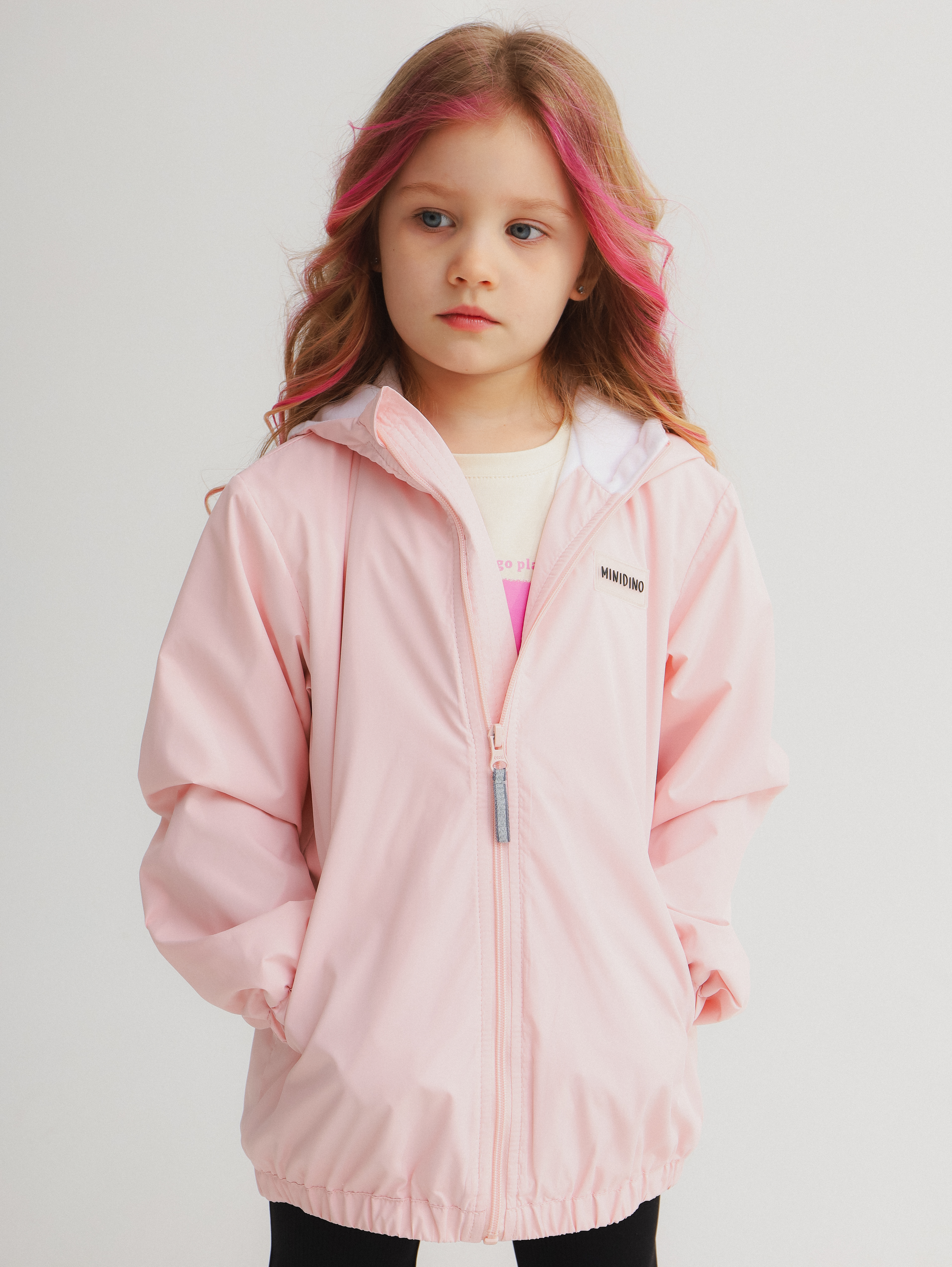 Ветровка MINIDINO G-VO-Krt-007/0Ветровка детская Simple зефир - фото 1