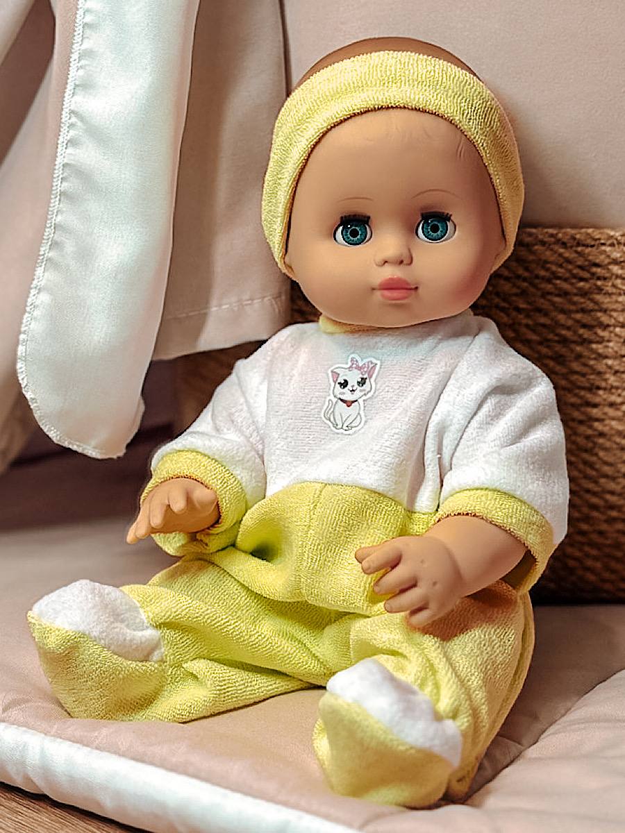 Кукла пупс СТРАНА КУКОЛ озвученная большая высота 35 см 9-С-12 - фото 11