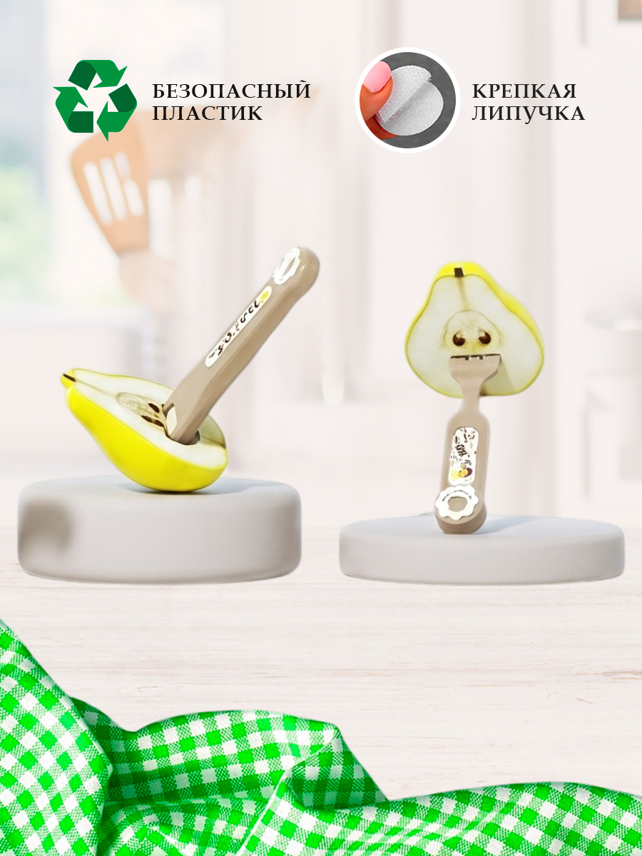 Игрушка TIPTOPOLIS Набор Груша на липучке 3 предм. - фото 3