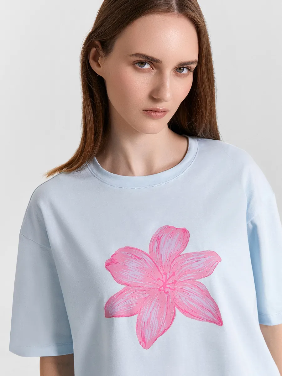 Пижама Mark Formelle (Марк Формэль) 592591/кристалл +печать - фото 6