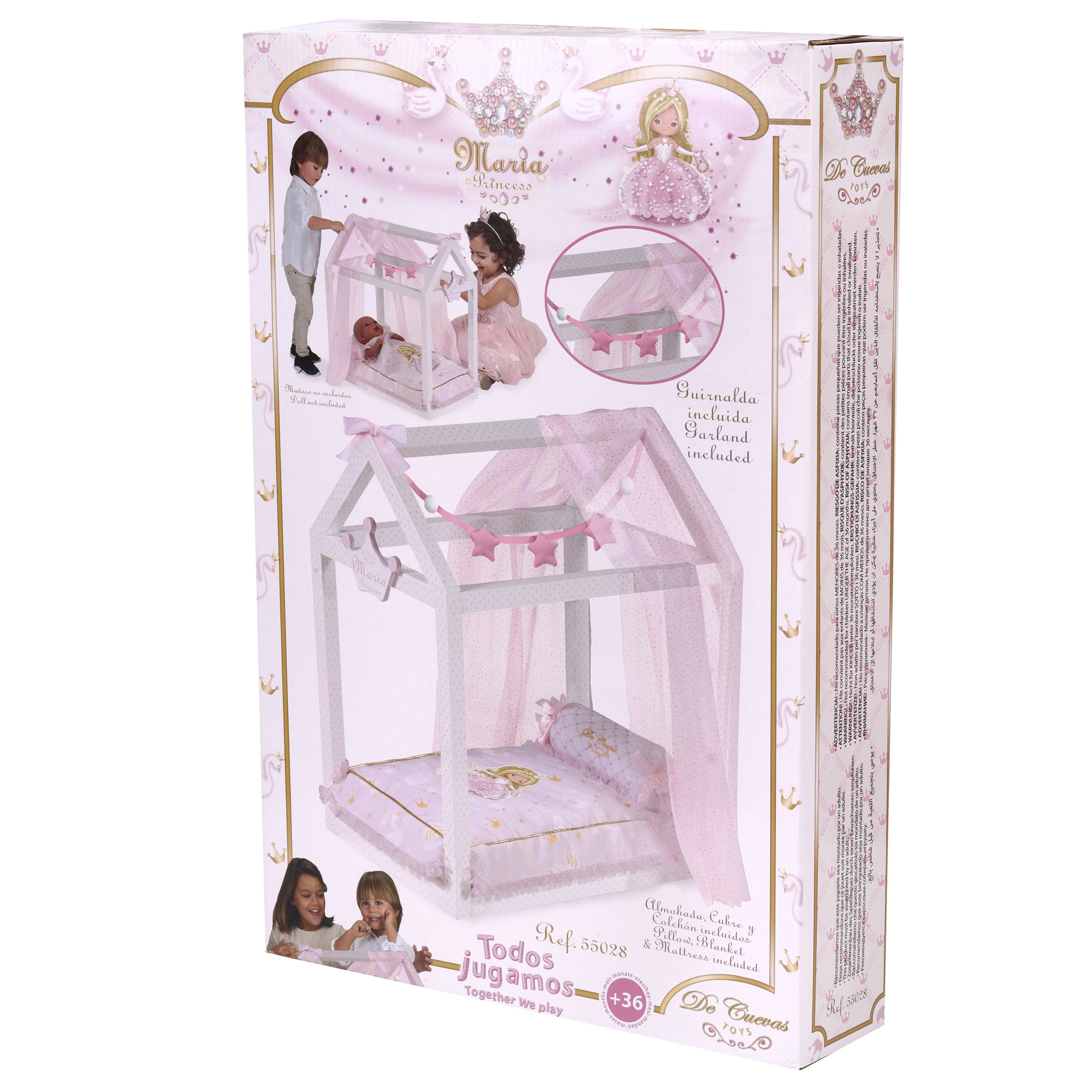 Аксессуар для кукол DeCuevas Toys кровать 55028 - фото 14