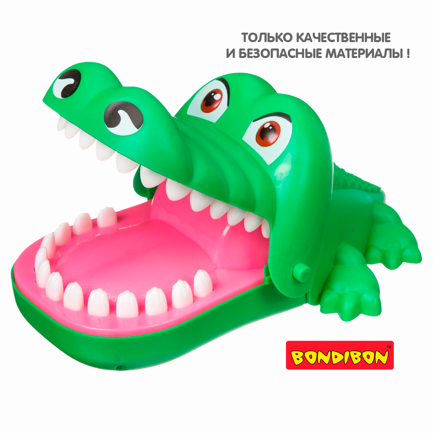Настольная игра Bondibon на реакцию Зубастый Крокодил - фото 11