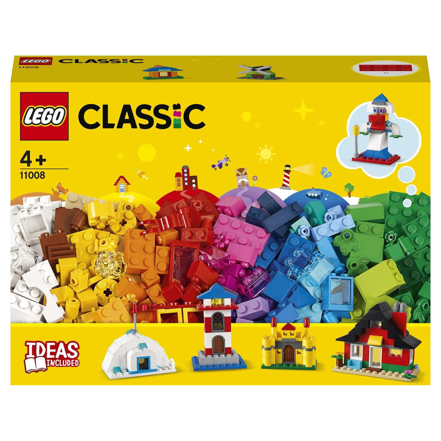 Конструктор LEGO Classic Кубики и домики блочный - фото 2