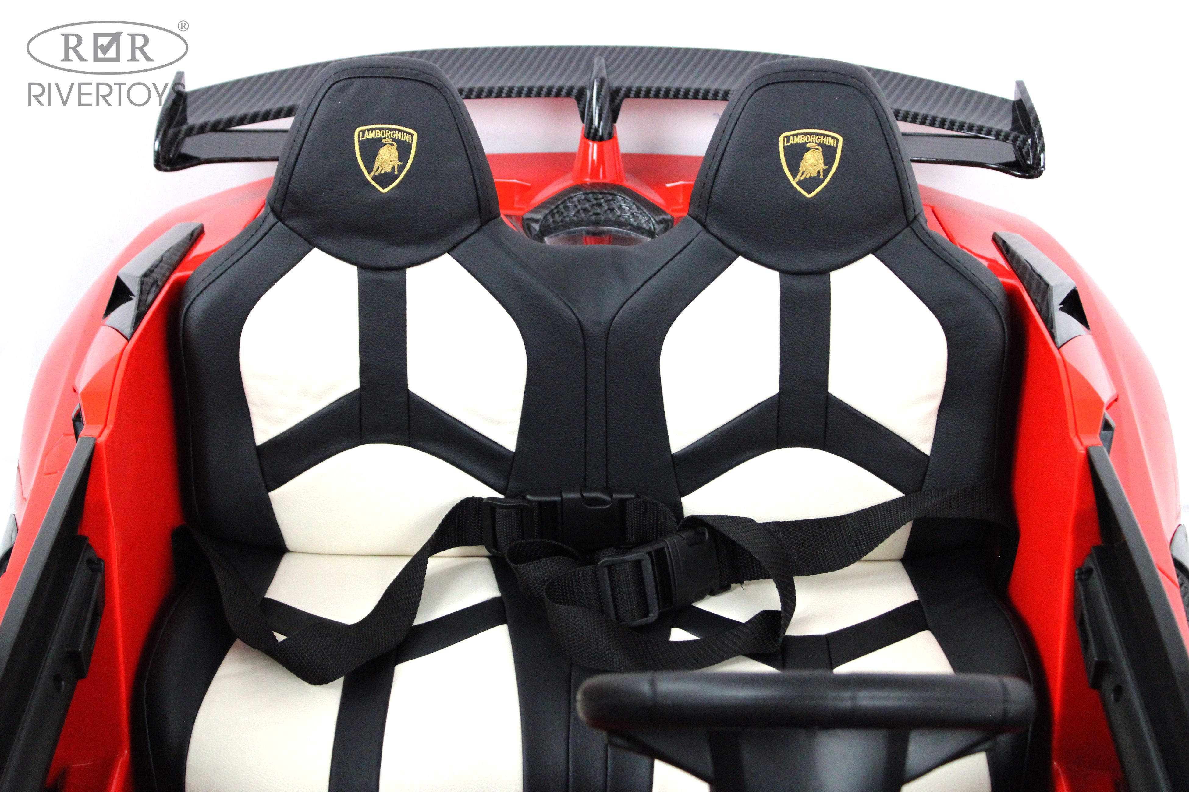 Электромобиль RIVERTOYS A111MP-RED С пультом ДУ - фото 34