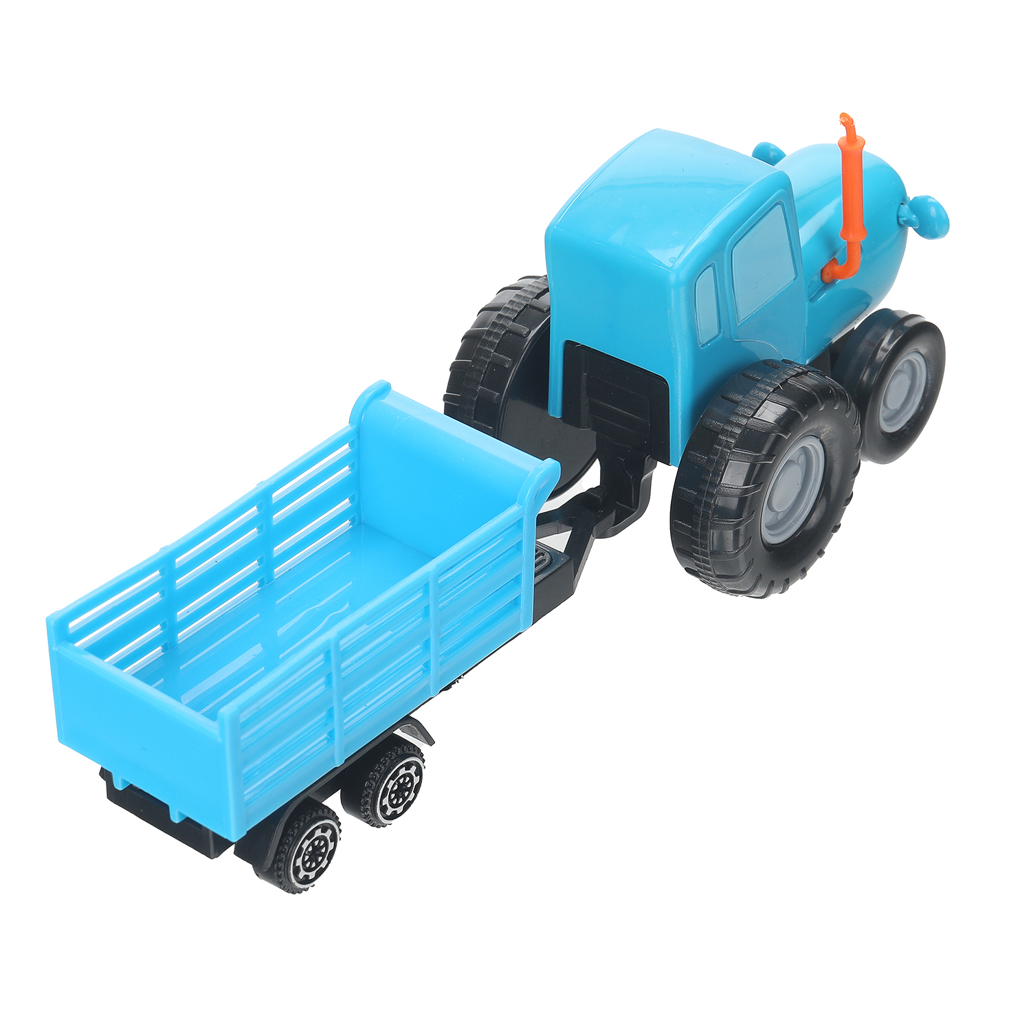 Трактор Технопарк Синий трактор 400790 - фото 6