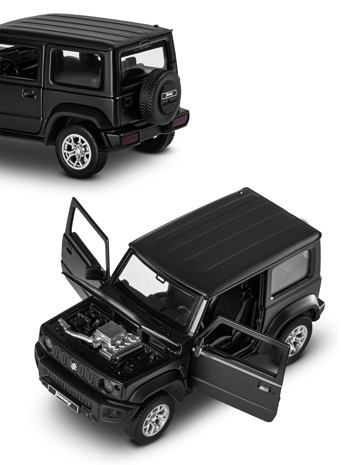 Автомобиль AUTODRIVE Suzuki Jimny 2018 Сборная модель 1:32 JB1251657 - фото 17